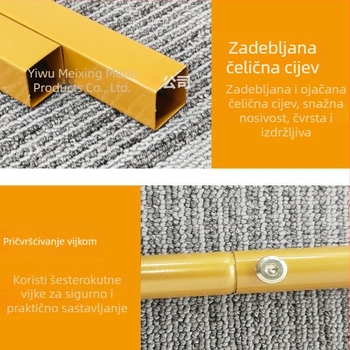 Unaprijeđeni kovani svadbeni luk s nosačem za vanjsko dvorište i travnjak