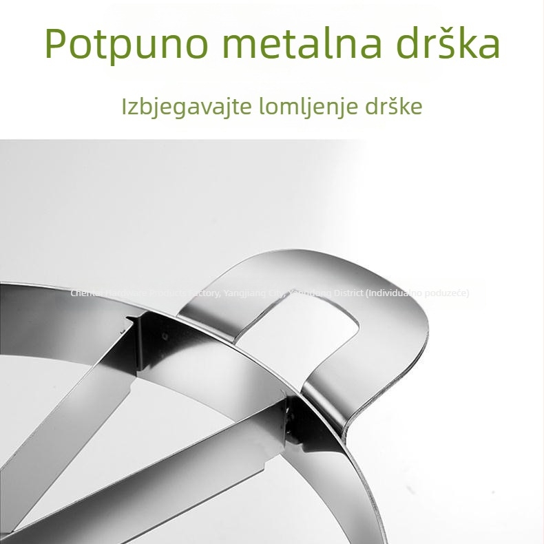 Veliki rezač voća od nehrđajućeg čelika – dinja i cantaloup na kockice