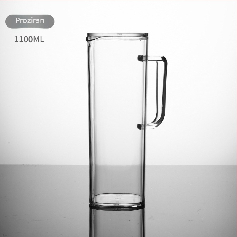 Akrilna boca za hladnu vodu, otporna na visoke temperature, veliki kapacitet, PC plast, moderan minimalistički dizajn za dom ili restoran