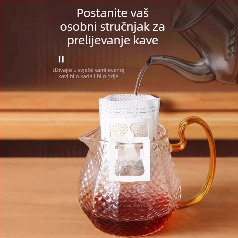 Vrećice za drip kavu s filtrnim papirom, debeli materijal, kvaliteta hrane