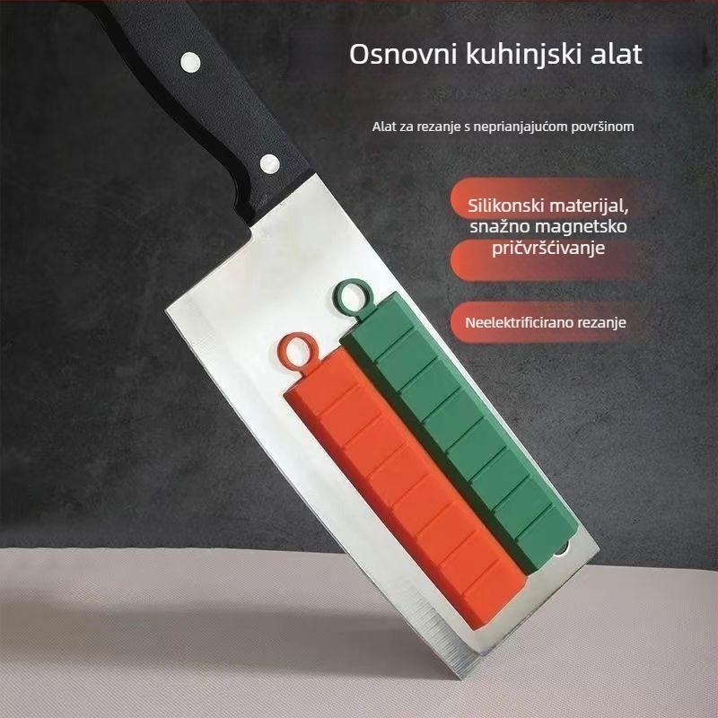 Magnetski nelepiv nož za rezanje povrća, alat za rezanje krumpirovih pločica u kuhinji, kućna upotreba