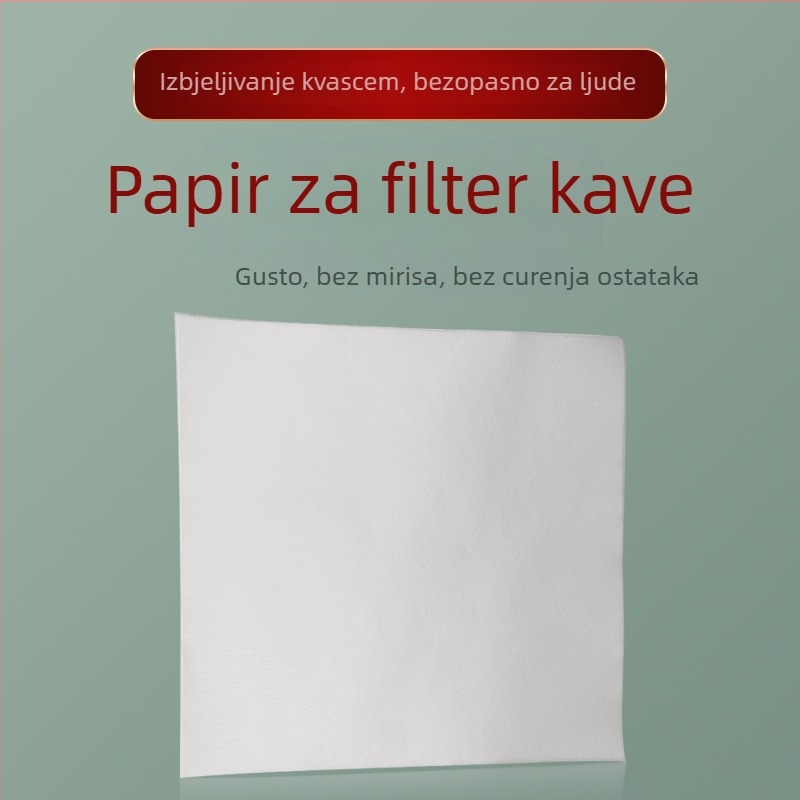 CHEMEX filter za kavu, kvadratni 30×30 cm, izbjeljena drvena celuloza, za ručno zalijevanje