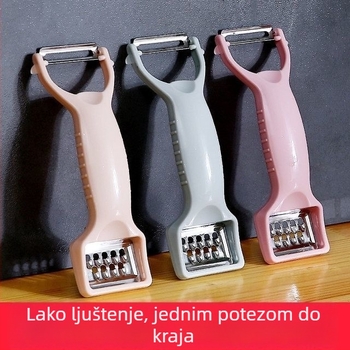 Kuhinjski višenamjenski oguljivač i naribac za voće i povrće, oguljivač jabuka, naribac krumpira
