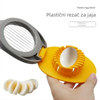 Novi rezač za jaja, višefunkcijski alat za rezanje jaja, ABS materijal, odvajač jaja