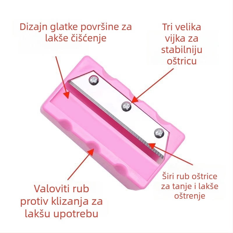 Višenamjenski rezač krastavca i alat za nanošenje maske za lice – ultra-tanki rezač krastavca za njegu kože