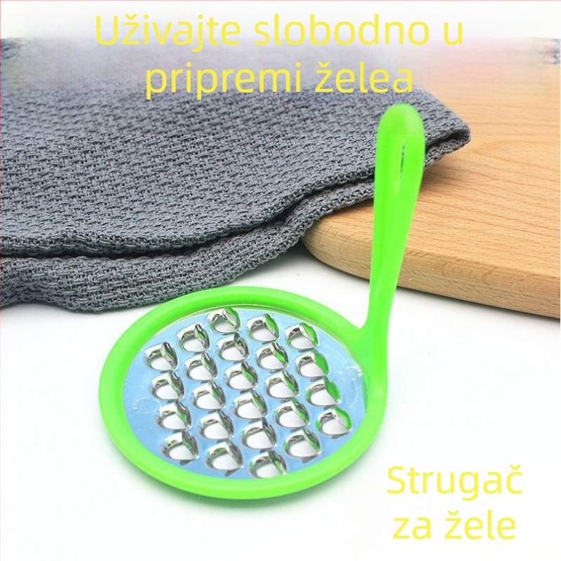 Nerđajući čelik i plastični skraper za kućnu upotrebu — višenamjenski alat za žele i grašakovo brašno