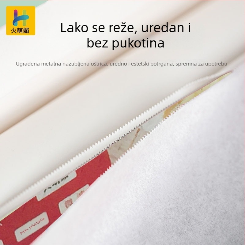 Pek papir s silikonskim premazom za pećnicu i roštilj – neprijanjajući, otporan na masnoću, za kekse, torte i peciva