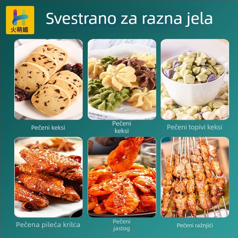 Pek papir s silikonskim premazom za pećnicu i roštilj – neprijanjajući, otporan na masnoću, za kekse, torte i peciva