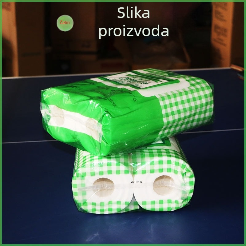 Kuhinjski papir za apsorpciju ulja i vode, losos boje, pogodan za pečenje i prženje, kutija od 12 rolni