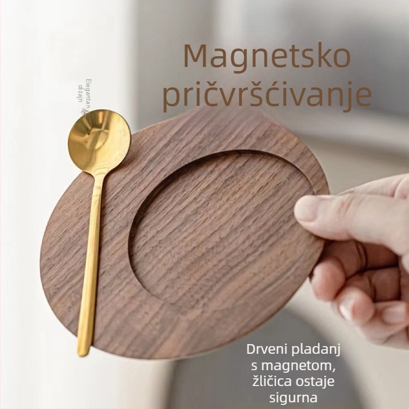 Keramički set šalice i tanjurića za kavu – vrhunske, elegantne šalice za parove, latte šalice
