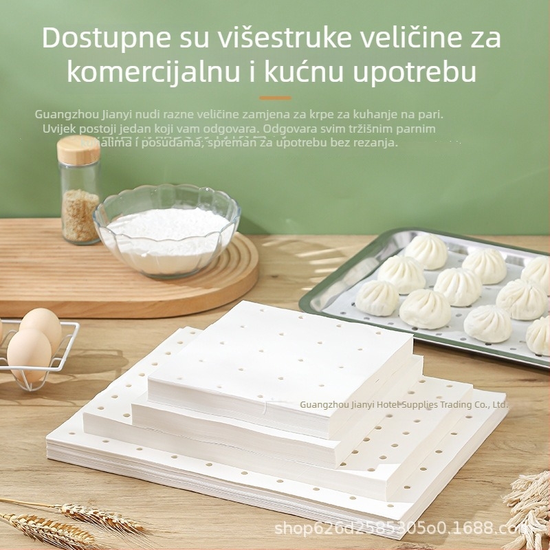 Papir za paru – pravokutni i kvadratni oblik, neljepljiv, premaz silikonskim uljem