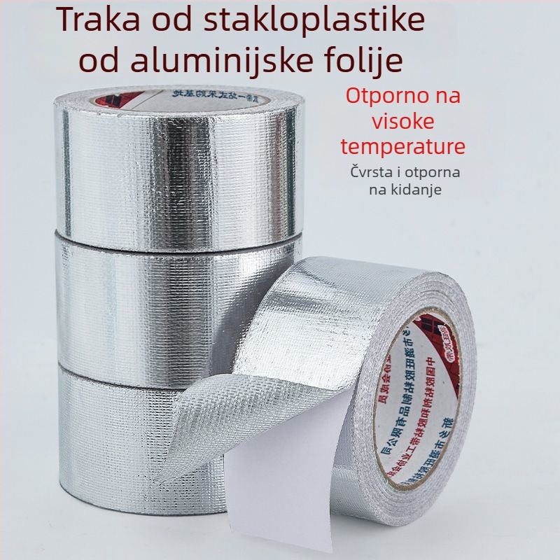 Kuhinjske vodootporne i masnootporne samoljepljive naljepnice za brtvljenje rubova ploče i sudopera, aluminijske folije naljepnice