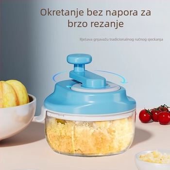Ručna presa za češnjak, mljevenik za češnjak, sjeckalica za češnjak, oljuštivač češnjaka