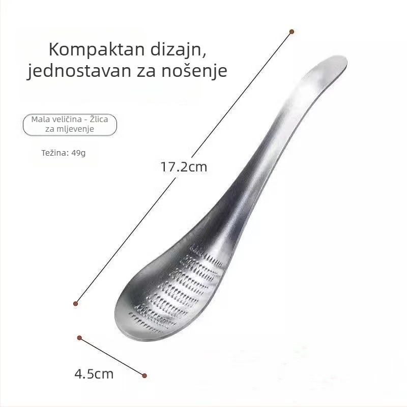 430 nehrđajući čelik: grinder za češnjak i mlinac za đumbir, kuhinjski alat