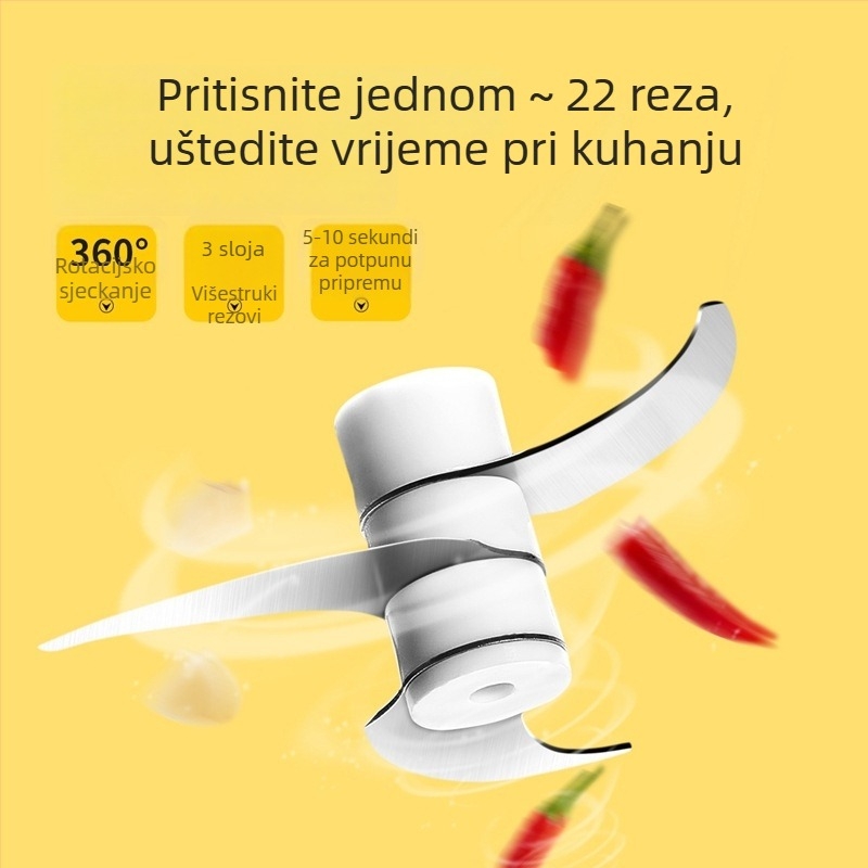 Mini ručna presa za češnjak i usitnivač češnjaka