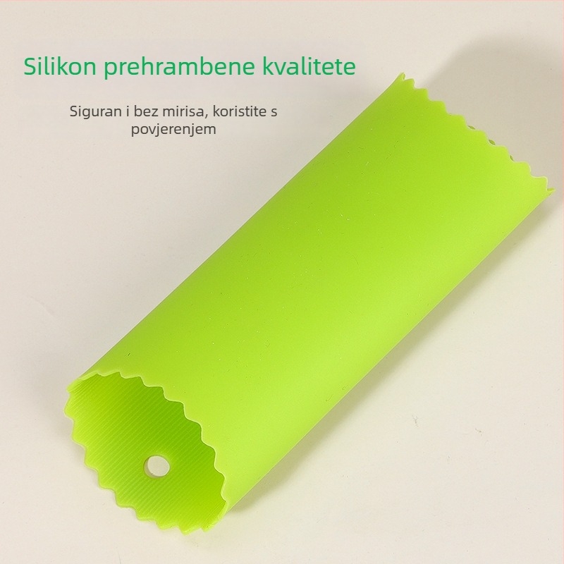 Silikonski olupivač češnjaka, ručni alat za guljenje i pritiskanje, s točkastim oblikom i zatvorenim dnom – kuhinjski gadget