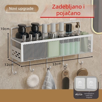Kuhinjski zidni organizator za posuđe bez bušenja