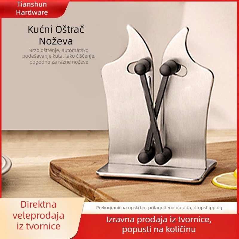 Kućni oštrač noževa, višenamjenski alat za oštrenje, brzo i precizno ostrenje oštrice