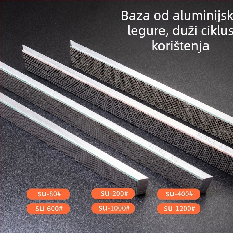 Dijamantni brusni kotač s bakrenom bazom i aluminijskim kućištem, SYTOOLS, za kućne kuhinjske noževe i noževe za vanjsku upotrebu