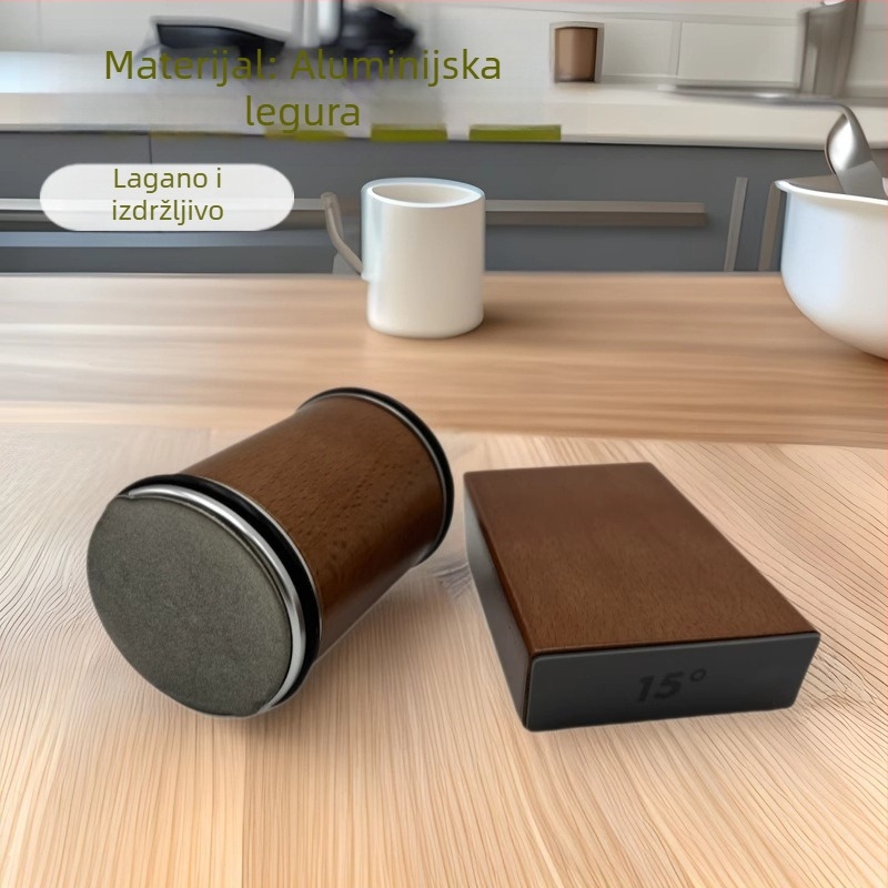 Struktura bez kršenja patenta: magnetski brusni disk, aluminijska legura, masivno drvo, dijamantni abrazivni kamen, valjkasti oštrač noževa