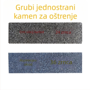 Pravokutni uljni kamen za oštrenje, grubog zrna 24 i 36, za noževe