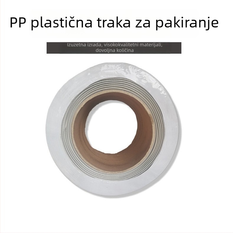 PP plastične trake za pakiranje širine 1,2 inča za strojeve – bijele