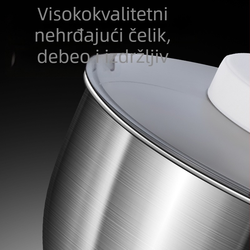 Električni uređaj od nehrđajućeg čelika za pranje i odcedivanje voća i povrća, velika kapaciteta