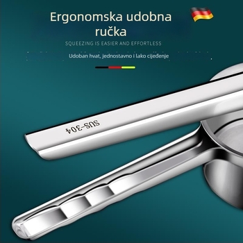 Ručni iscijeđivač od nehrđajućeg čelika za limune i naranče – kućna kuhinja