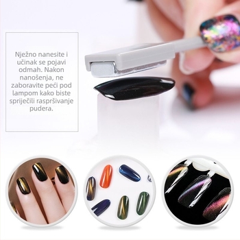 Set magnets Cat-Eye za gel nokte – alat s dvostrukim magnetom za efekt Cat-Eye, poboljšan i snažan
