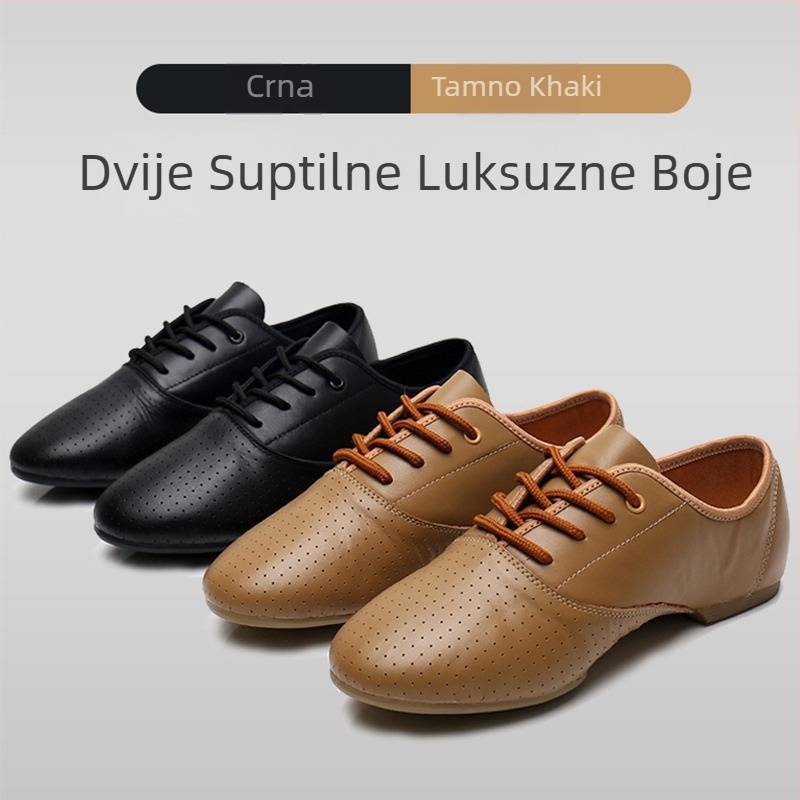 Ženske latin plesne cipele, niska peta, mek potplat, džez plesne cipele za društvene plesove