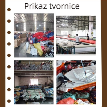 Reklamni kišobran za štandove, veliki kišobran za sunce s UV zaštitom, prilagodljivo tiskanje, debela konstrukcija, okvir s 8 rebara, automatsko otvaranje, poluautomatsko zatvaranje