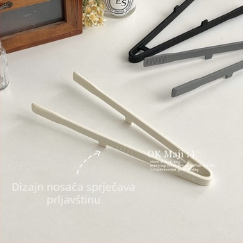 Klipovi od silikona za hranu, otporni na visoke temperature, produženi kuhinjski klipsovi za zaštitu od opeklina, za prženje steakova i roštilj