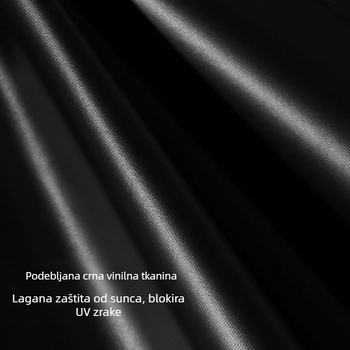 Kišobran s 10 rebara, trostupanjski sklop, automatsko otvaranje, LED svjetlo, UV zaštita, vinil tkanina, prilagodljivi poslovni kišobran