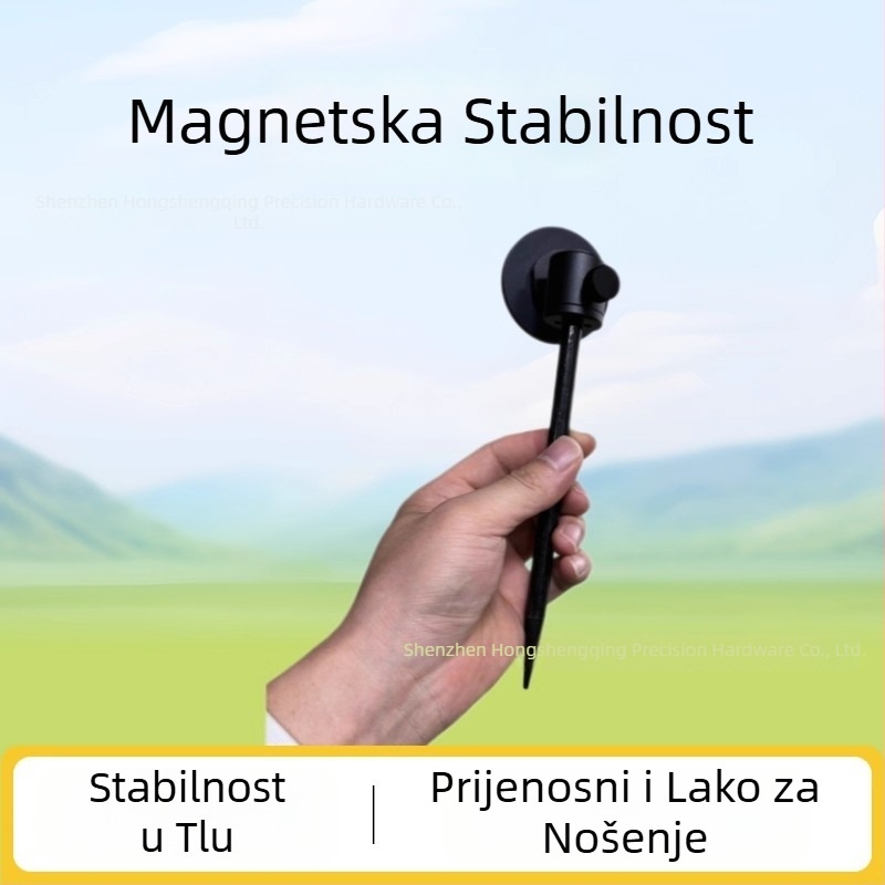 Nehrđajući čelični stalak za ribolovni kišobran s klinom za tlo