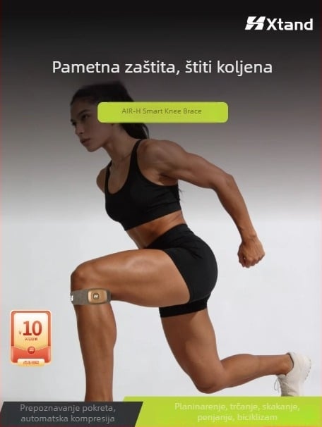 Pametna patelarna traka za koljeno s zaštitom meniskusa – za trčanje i košarku – unisex