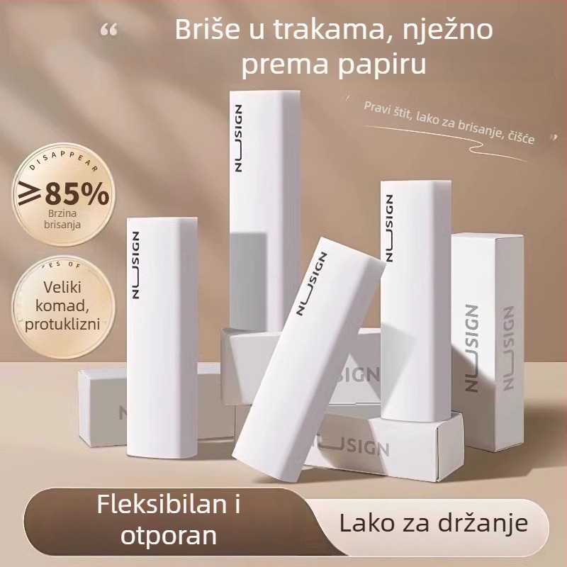 Trokutasta gumica bez tragova za učenike, crtanje 2B HB