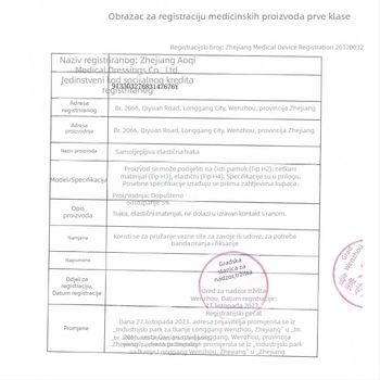Samoljepljiva elastična previja za naprezanje mišića, sportska zaštita prstiju i zapešja