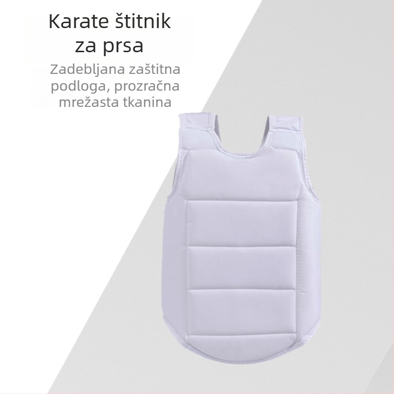 Zaštitna oprema za karate, prsni štit za boksačka natjecanja, zaštitna oprema za sanda, dječji koljeni štitnici za košarku