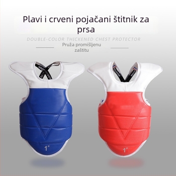 Taekwondo zaštitni komplet od osam dijelova za trening – zaštita prsa i nogu, dječja borilačka oprema