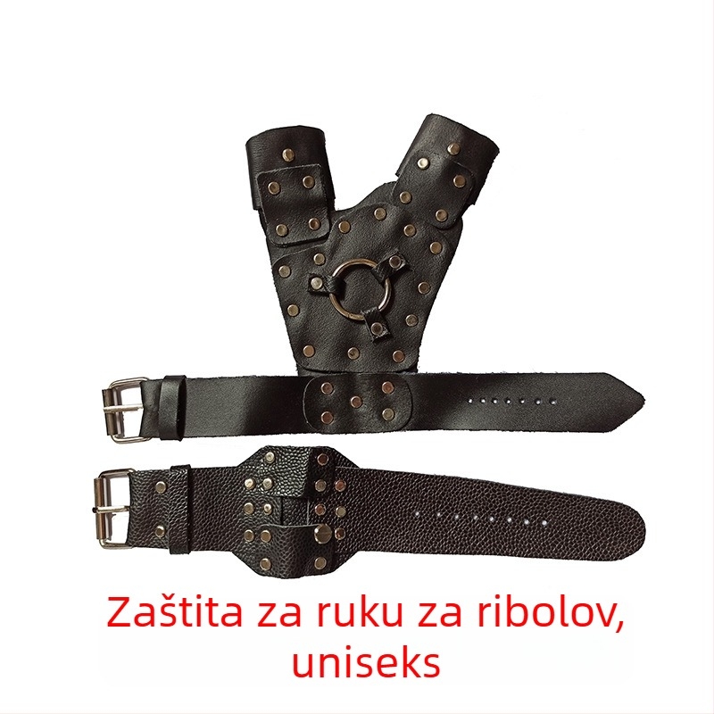 Set kožnih zaštitnika zapešća za ribolov