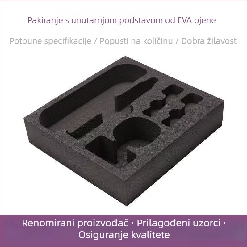 Crna EVA pjena za podstavu, visoka tvrdoća EVA ploča, EVA pločasti materijal, višestruke specifikacije