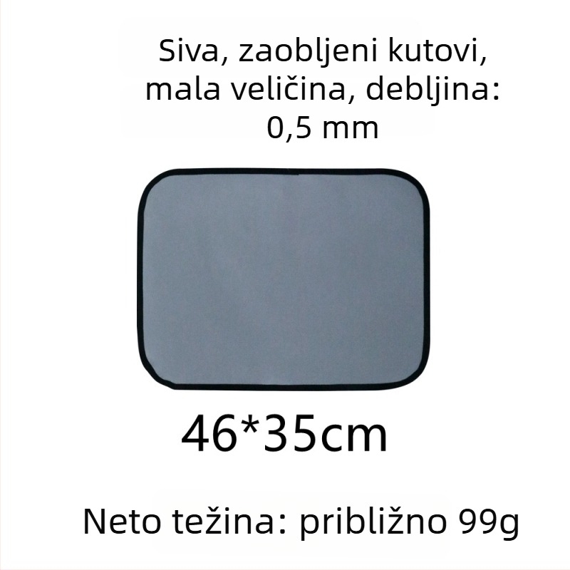 Vatrootporna podloga za piknik i roštiljanje, tkanina od stakloplastike sa silikonskim premazom, kamperska deka za gašenje požara