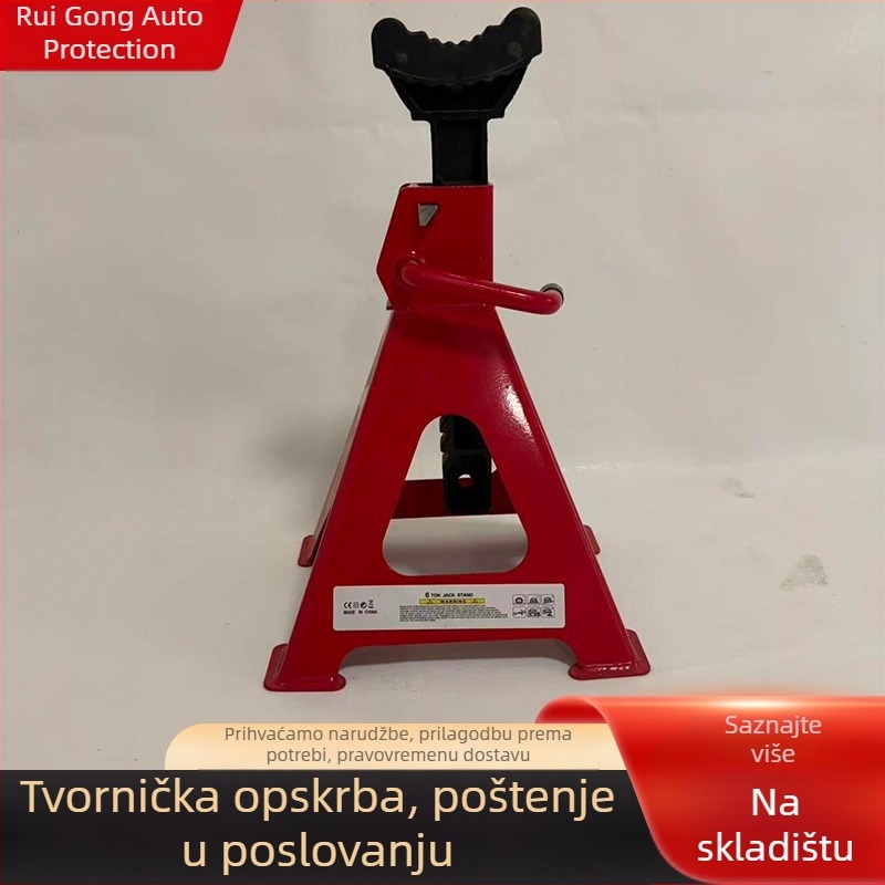 Sigurnosni stalak za dizanje automobila s izvlačnom podrškom