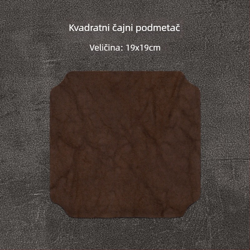 Set kineske čajne ceremonije s podlogom za stol i priborom – vrhunska vodootporna podloga za čaj i Zen uređaj za pripremu čaja