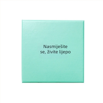 Moderna retro kutija za nakit s mašnicom – kutija za naušnice, prstene i ogrlice