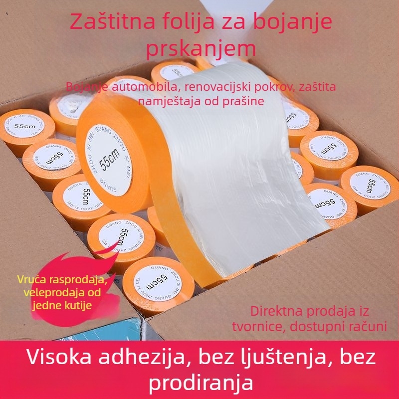 Prozirno zaštitno pokrivalo za namještaj, kauč i krevet