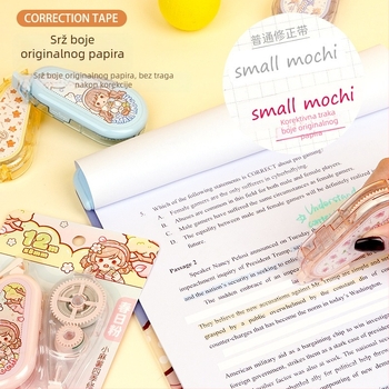 Little Mochi Ispravljačka traka iz serije Four Seasons za učenike, velikog kapaciteta, slatka