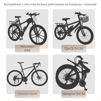 PC plastični držač boce vode za bicikl