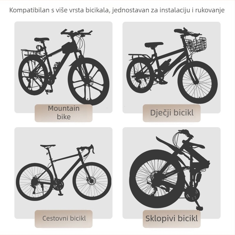 PC plastični držač boce vode za bicikl