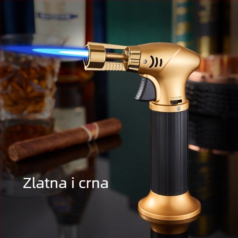 Vjetroodolni zapaljivač za cigare i vanjski roštilj s mlaznim plamenom